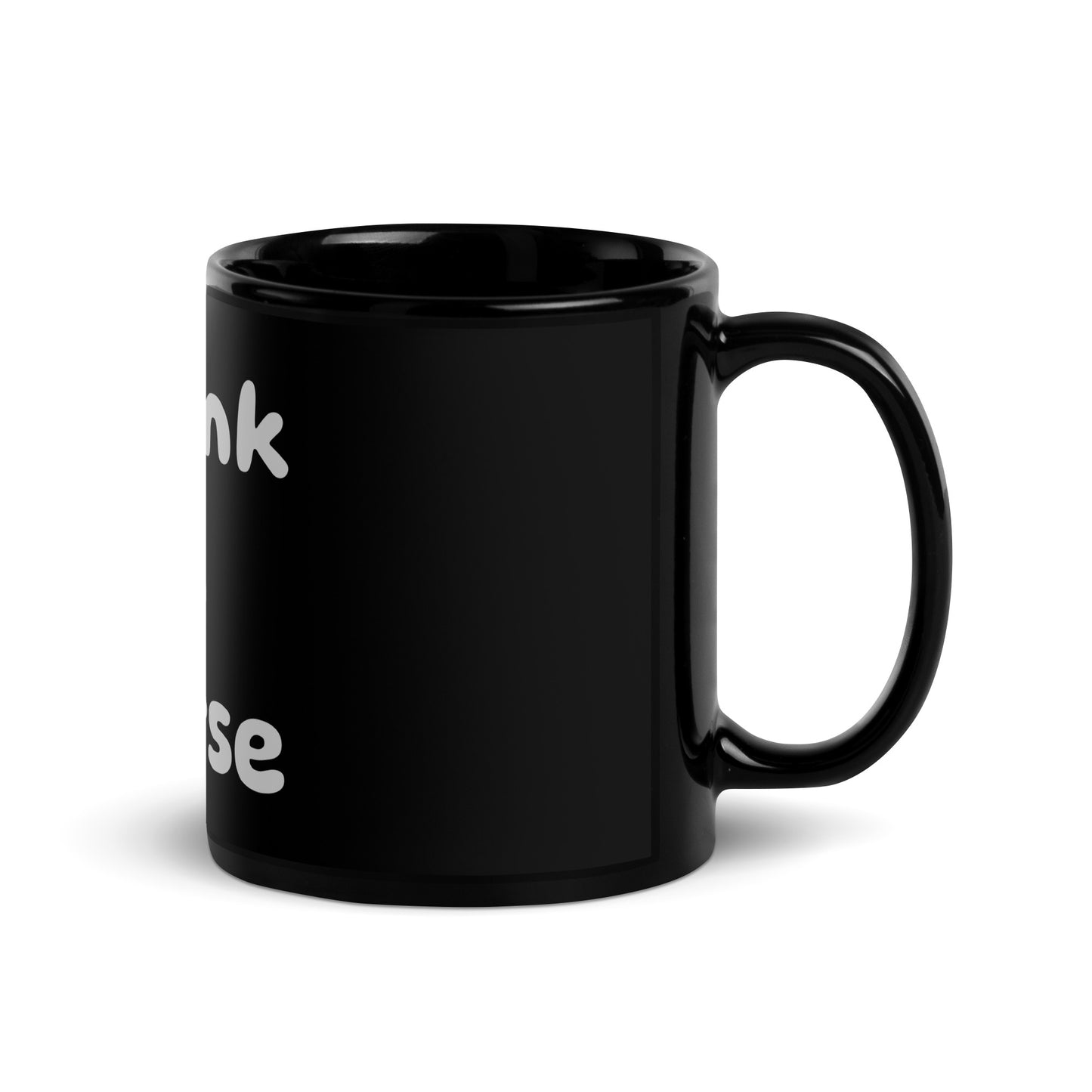 Black Glossy Mug