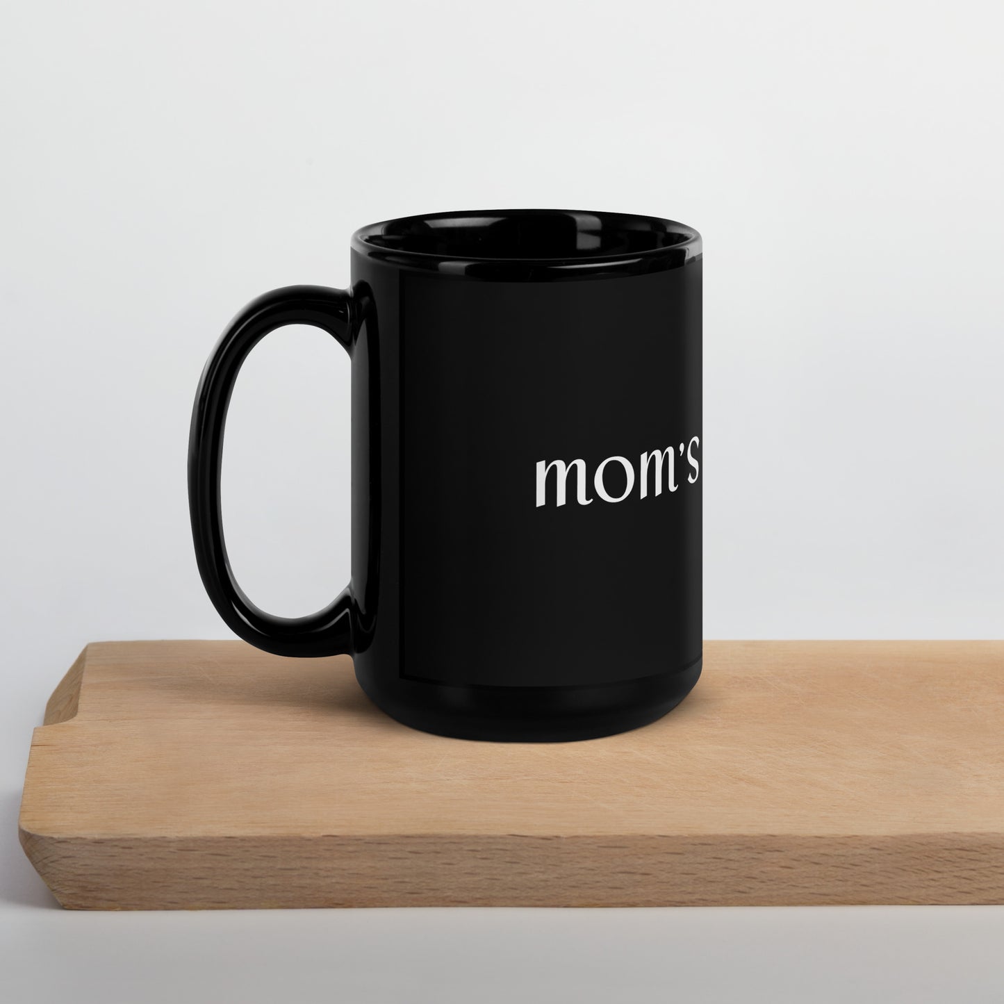 Black Glossy Mug