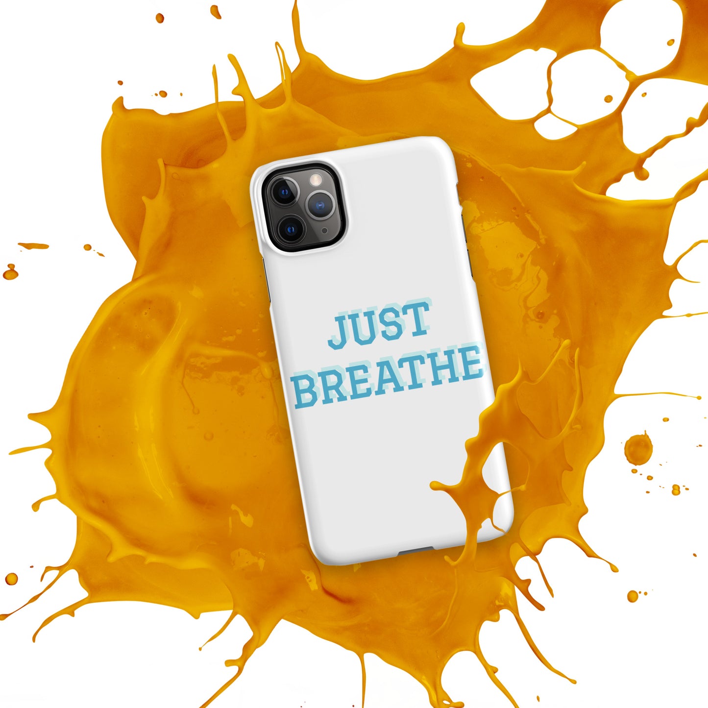 Just Breathe - Snap case for iPhone®