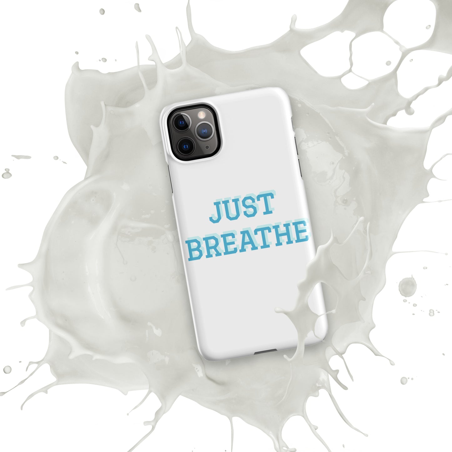 Just Breathe - Snap case for iPhone®