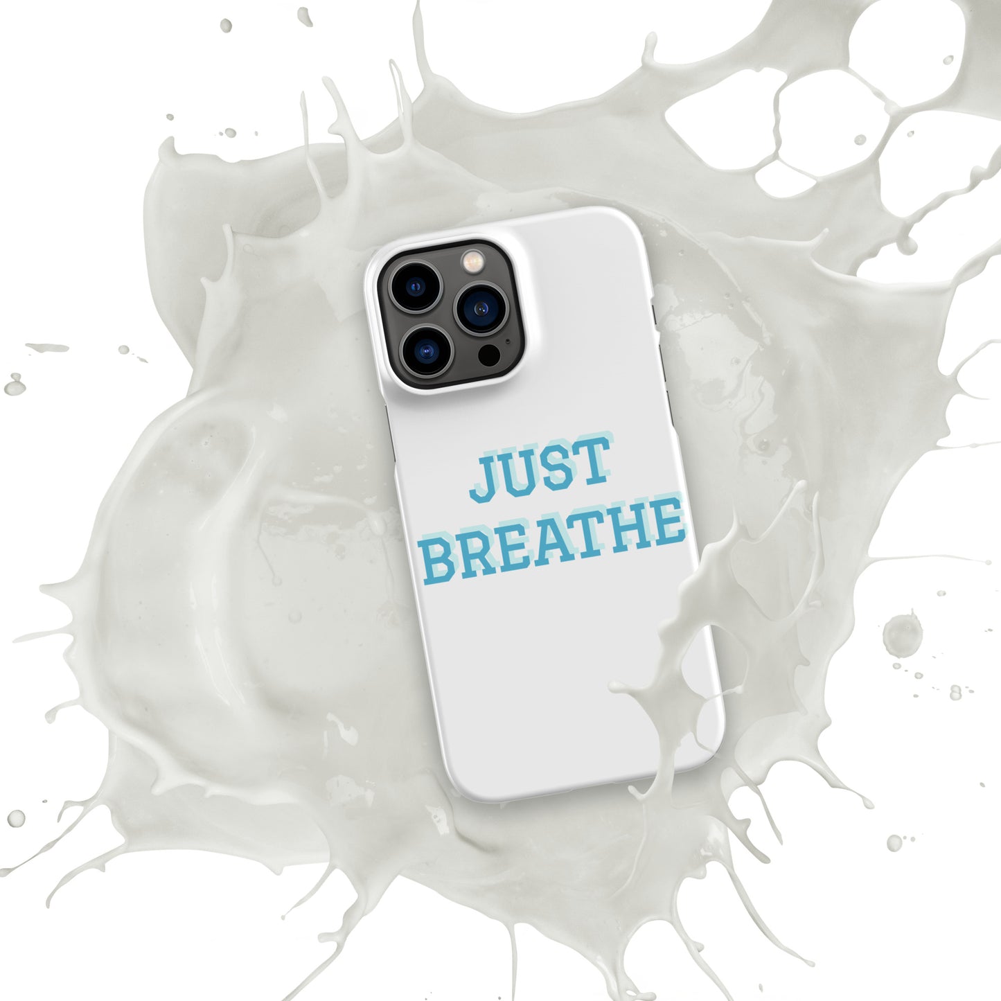 Just Breathe - Snap case for iPhone®