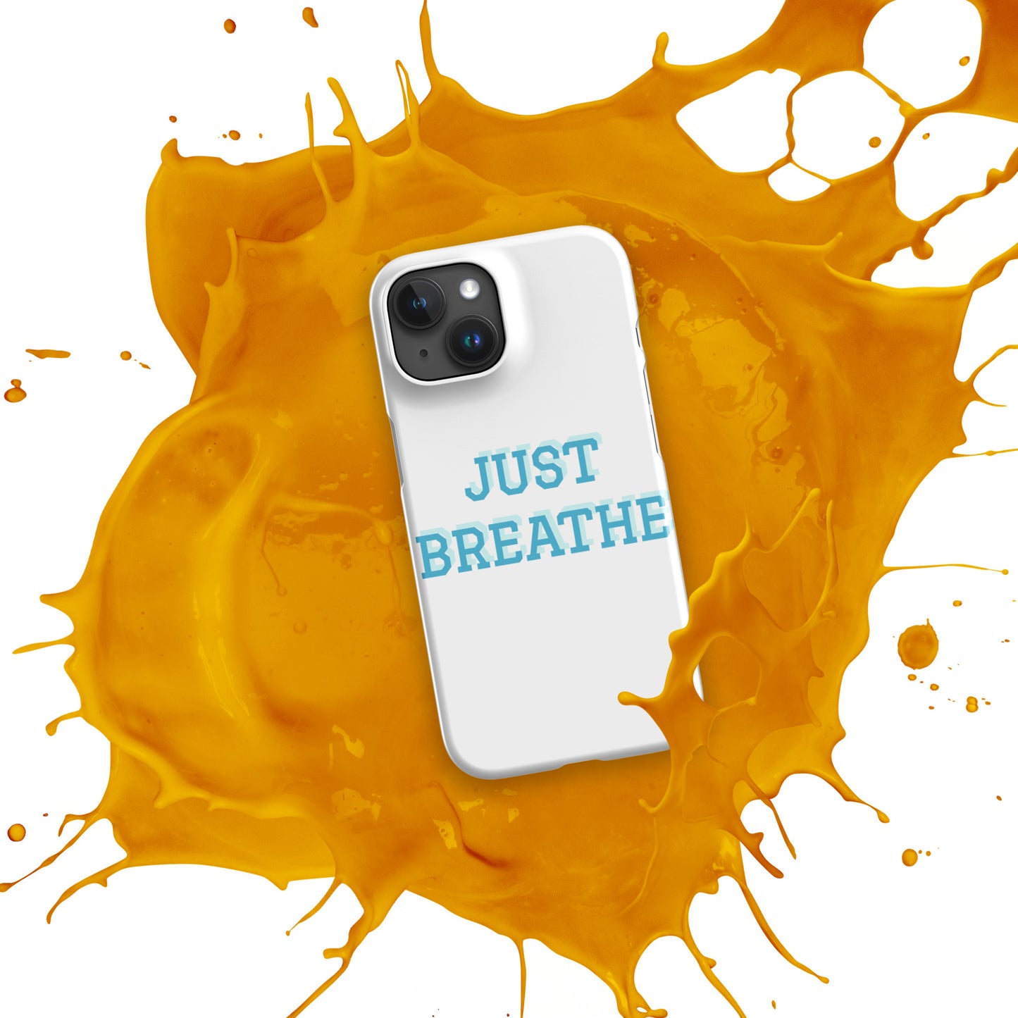 Just Breathe - Snap case for iPhone®