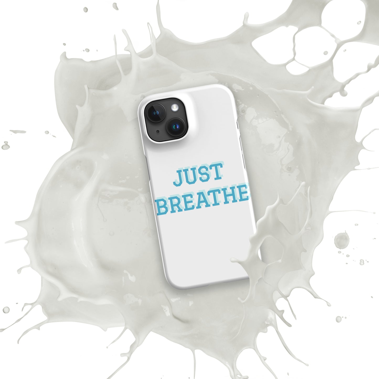 Just Breathe - Snap case for iPhone®