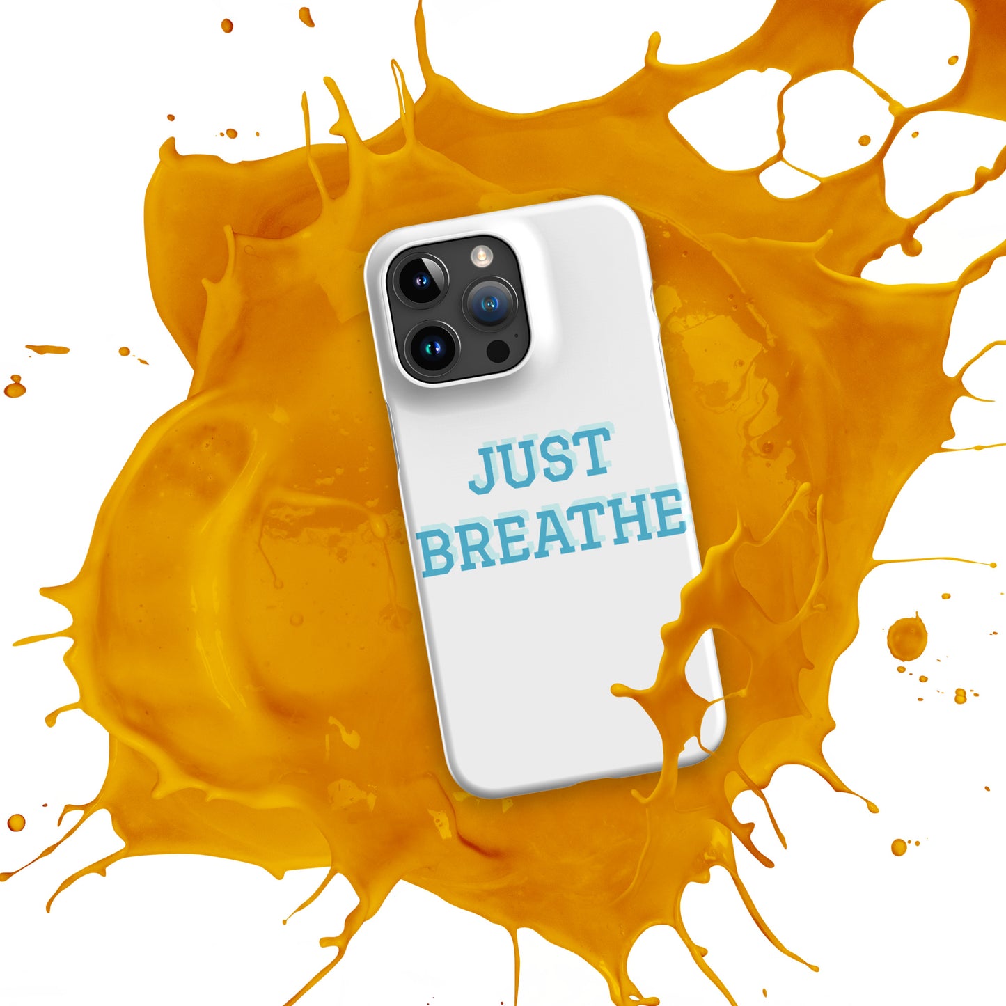 Just Breathe - Snap case for iPhone®