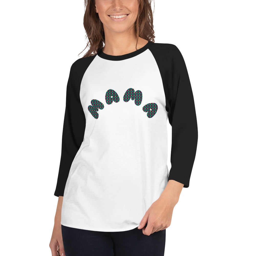 MAMA - 3/4 sleeve raglan shirt