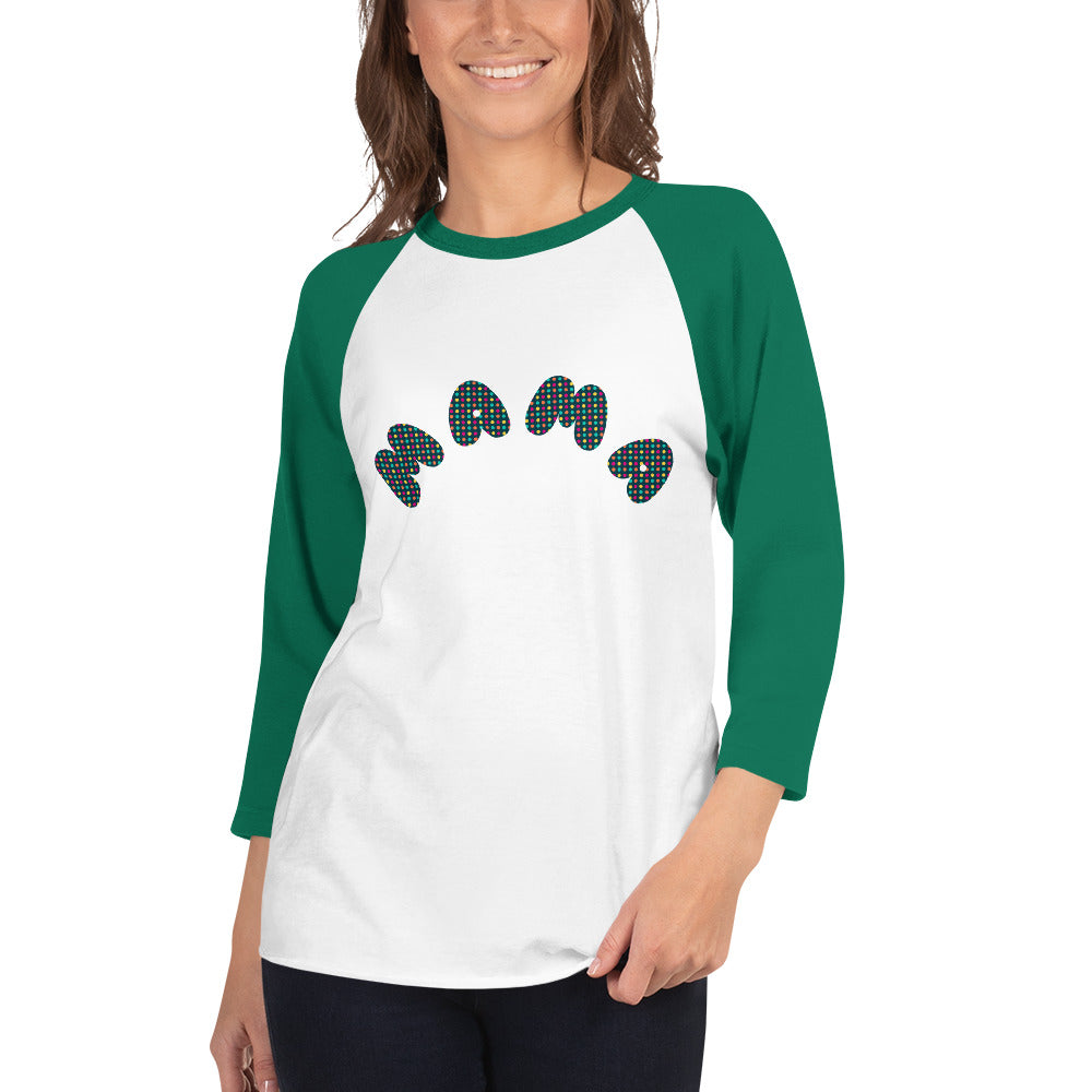 MAMA - 3/4 sleeve raglan shirt